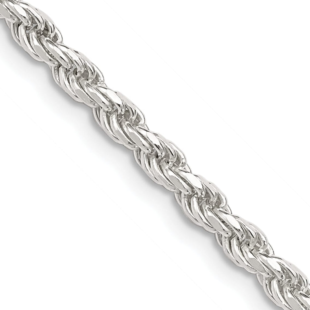 Sterling Silver 3.2mm D.C. Rope Chain