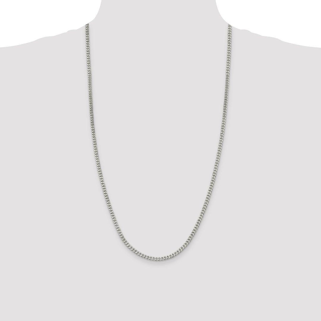 Sterling Silver 3.5mm Curb Chain
