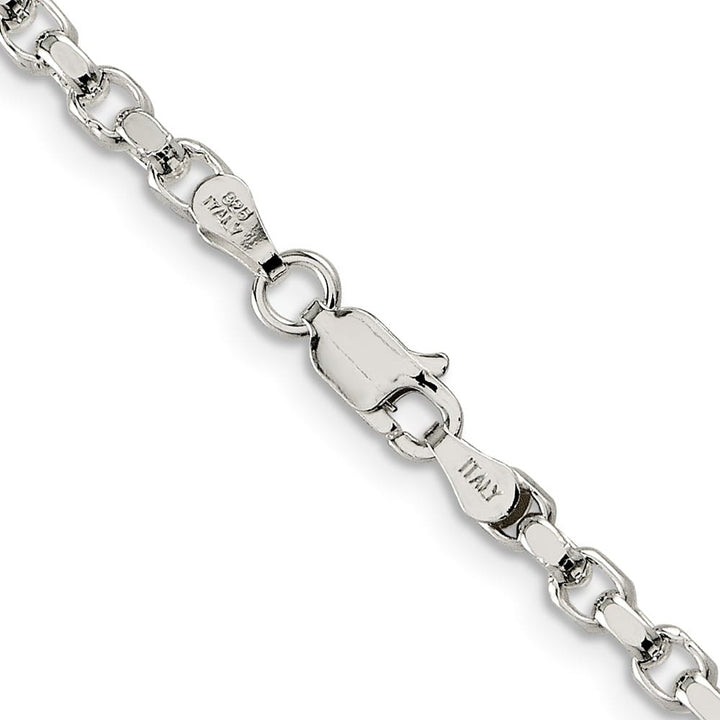 Sterling Silver 3.5mm D.C. Rolo Chain