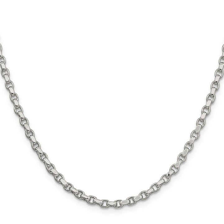 Sterling Silver 3.5mm D.C. Rolo Chain