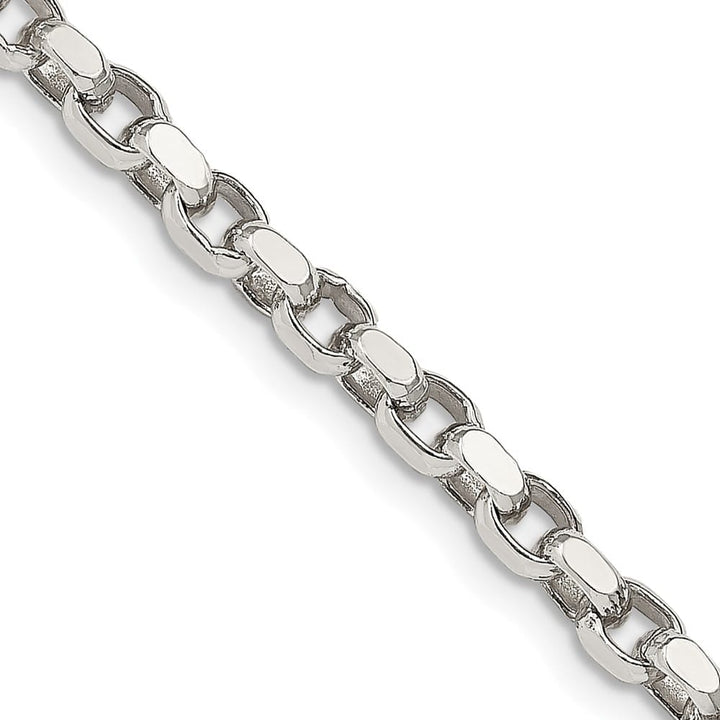 Sterling Silver 3.5mm D.C. Rolo Chain