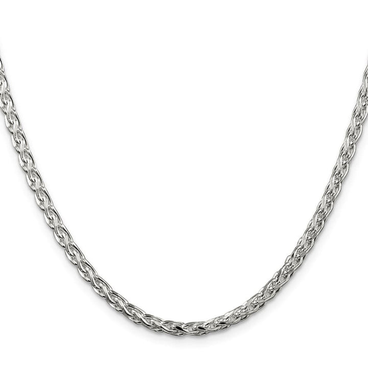 Sterling Silver 3.5mm D.C. Round Spiga Chain