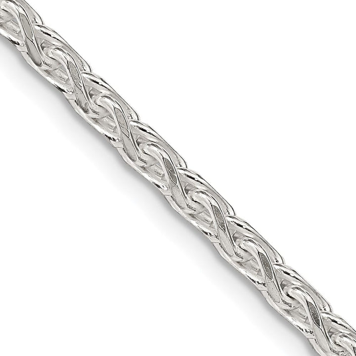 Sterling Silver 3.5mm D.C. Round Spiga Chain