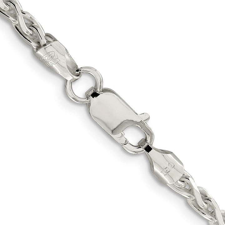 Sterling Silver 3.5mm D.C. Spiga Chain