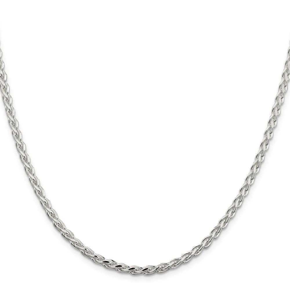 Sterling Silver 3.5mm D.C. Spiga Chain