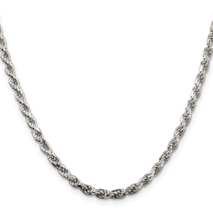 Sterling Silver 3.75mm D.C. Rope Chain