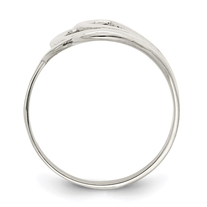 Sterling Silver 3 mm 31 mm Top Fancy Ring