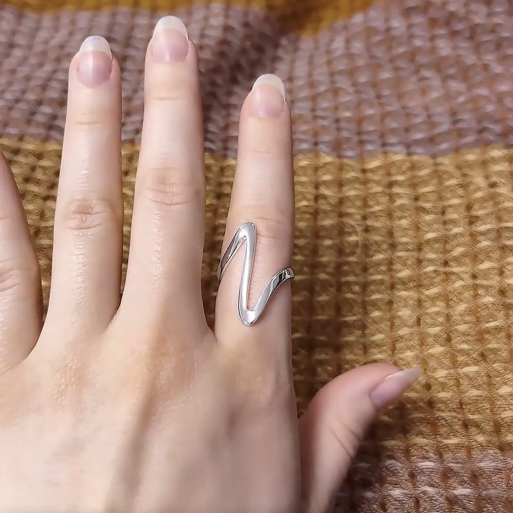 Sterling Silver 3 mm Fancy Ring