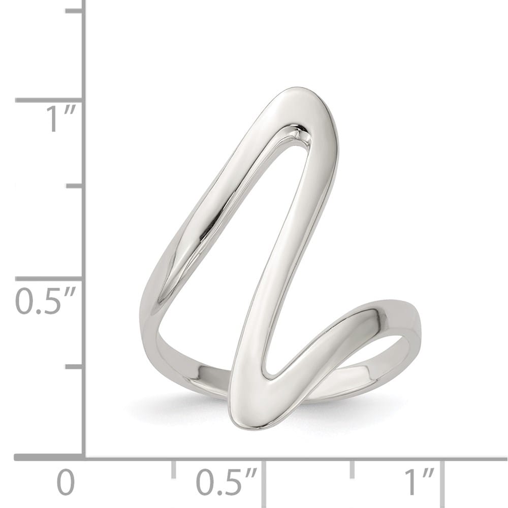 Sterling Silver 3 mm Fancy Ring