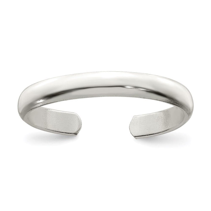 Sterling Silver 3 mm Toe Ring, 0.81 g