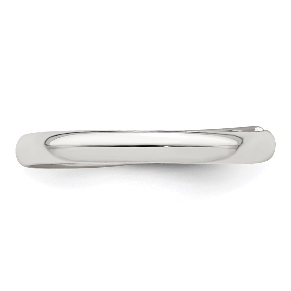 Sterling Silver 3 mm Toe Ring, 0.81 g