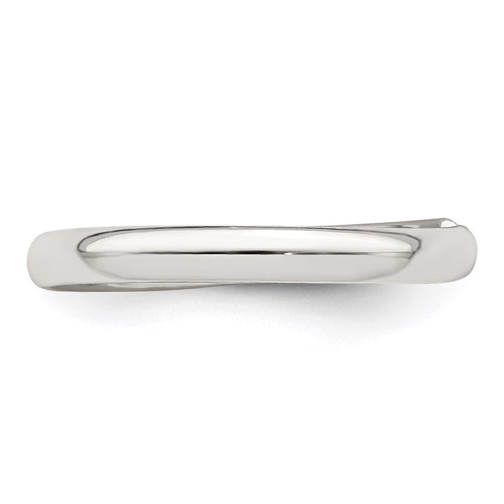 Sterling Silver 3 mm Toe Ring, 0.81 g