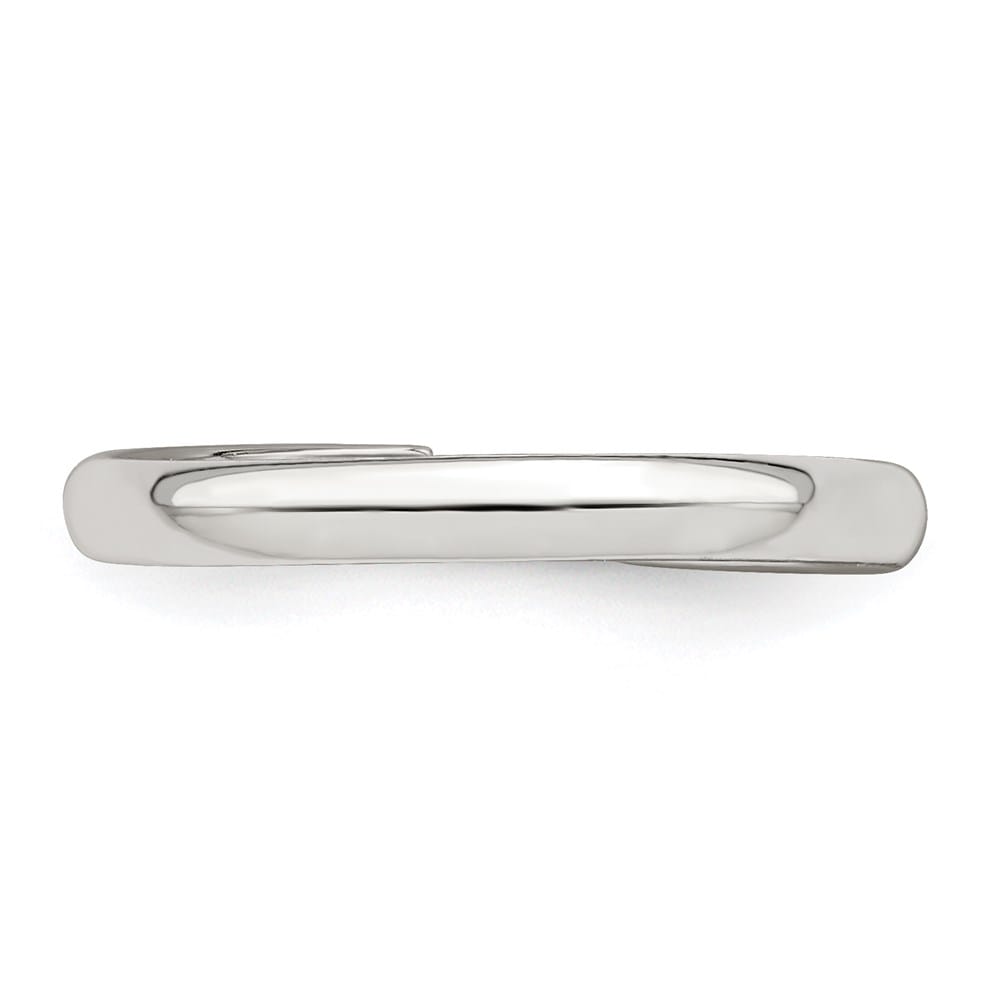 Sterling Silver 3 mm Toe Ring, 0.81 g