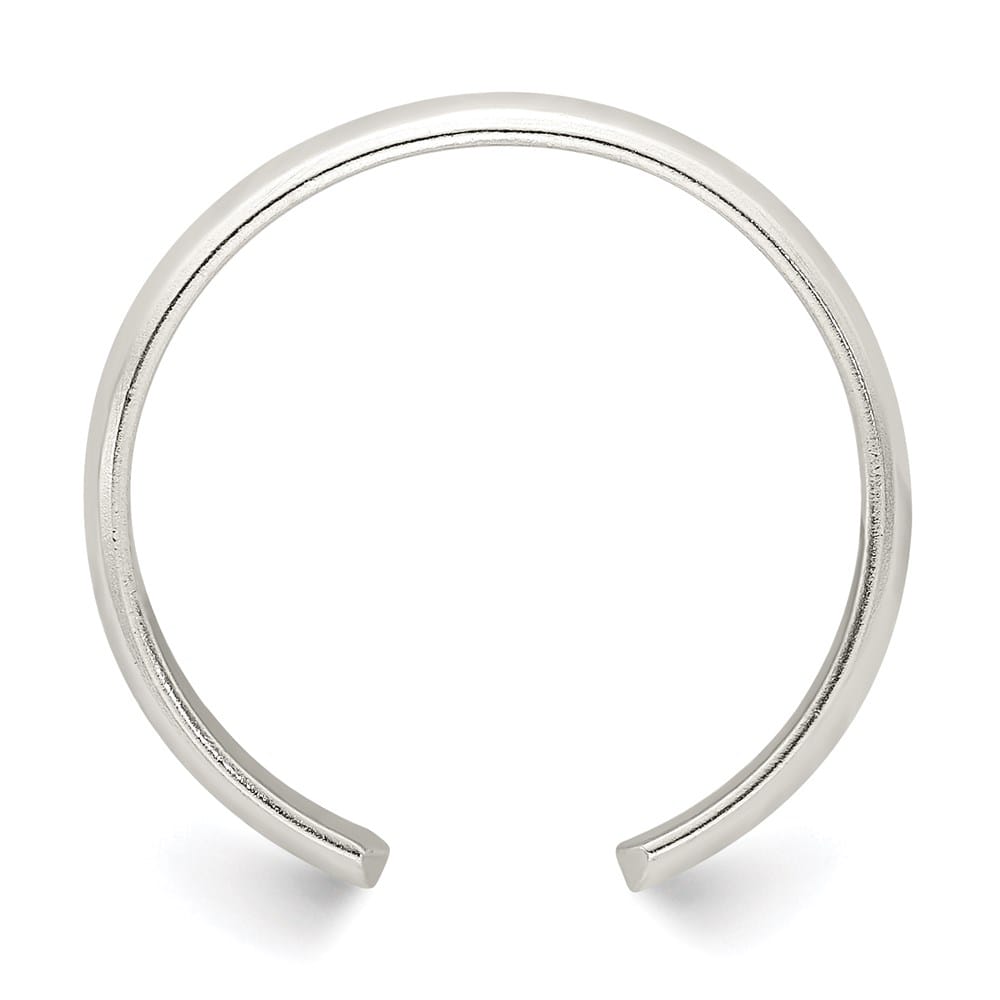 Sterling Silver 3 mm Toe Ring, 0.81 g