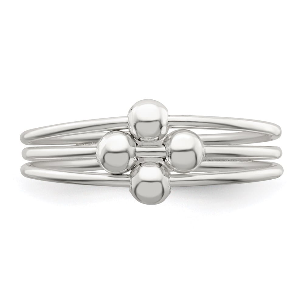 Sterling Silver 3 mm Toe Ring, 0.96 g
