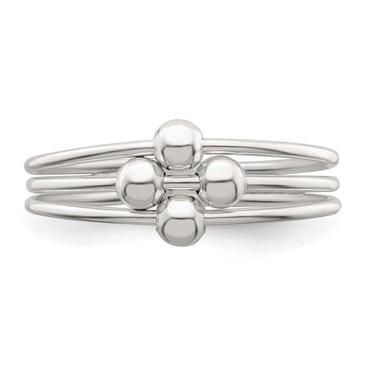 Sterling Silver 3 mm Toe Ring, 0.96 g