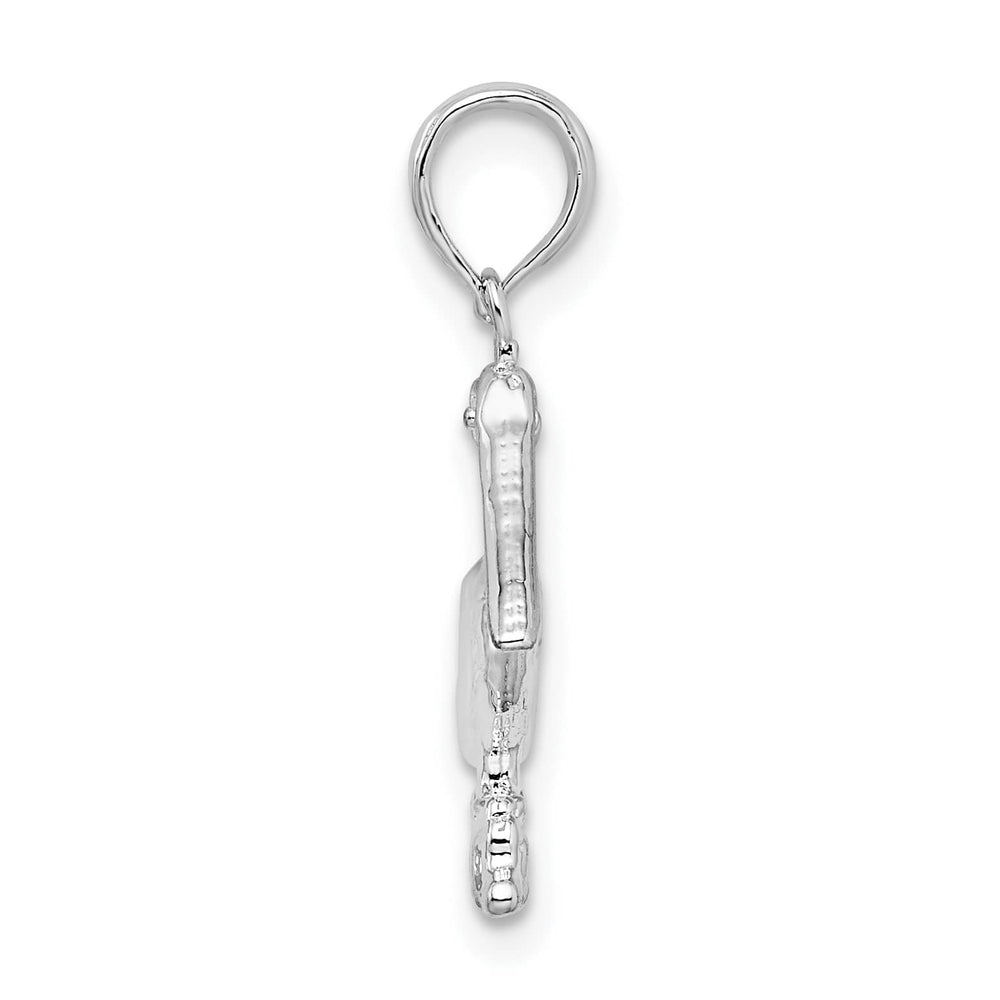 Sterling Silver 3D Pelican Pendant