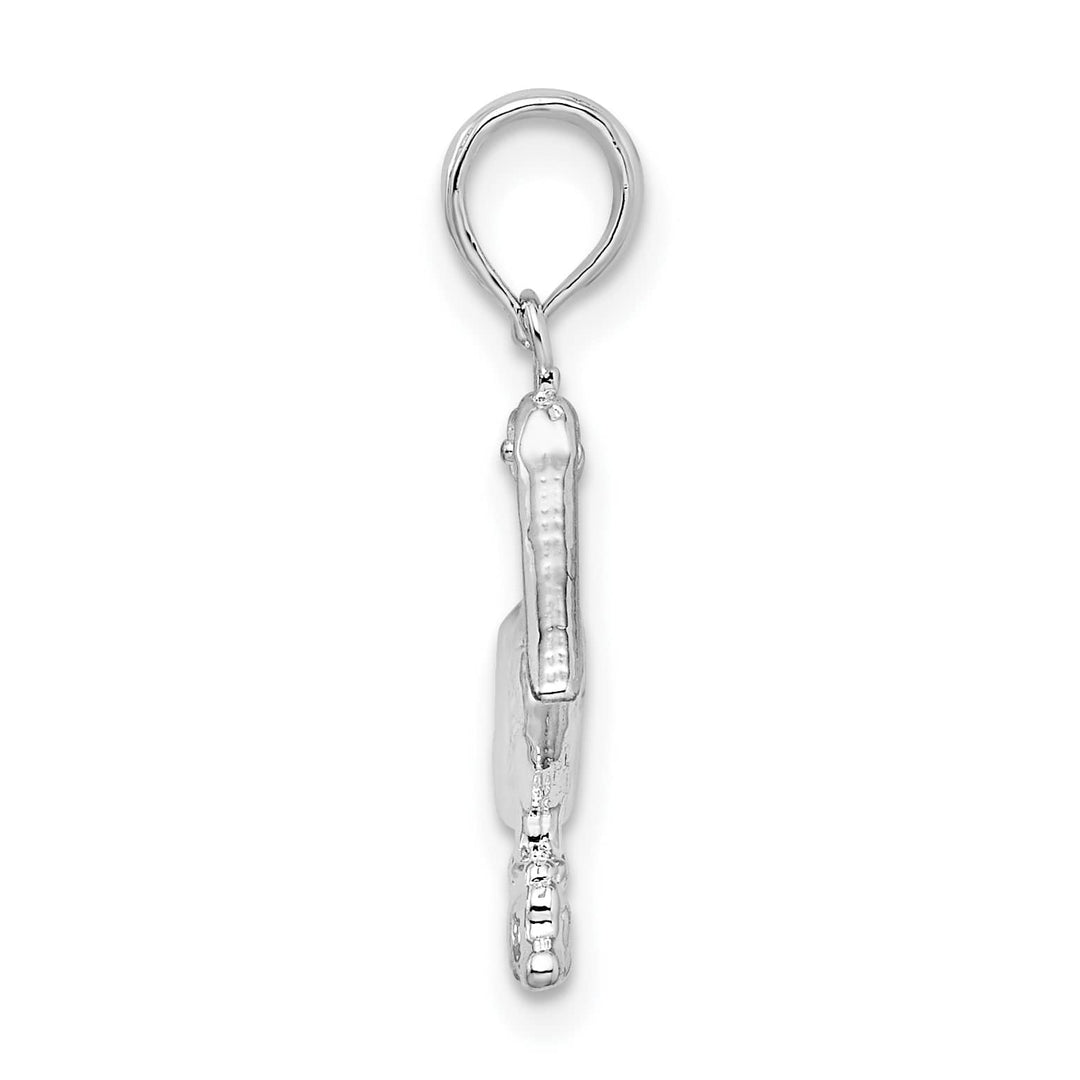 Sterling Silver 3D Pelican Pendant