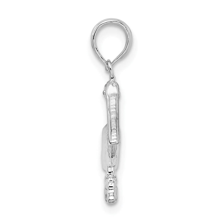 Sterling Silver 3D Pelican Pendant