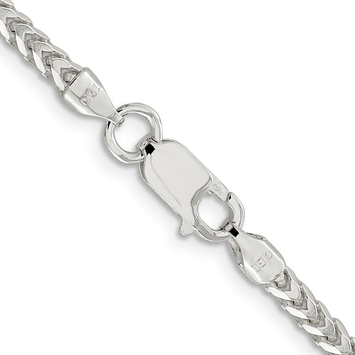 Sterling Silver 3mm D.C. Square Franco Chain