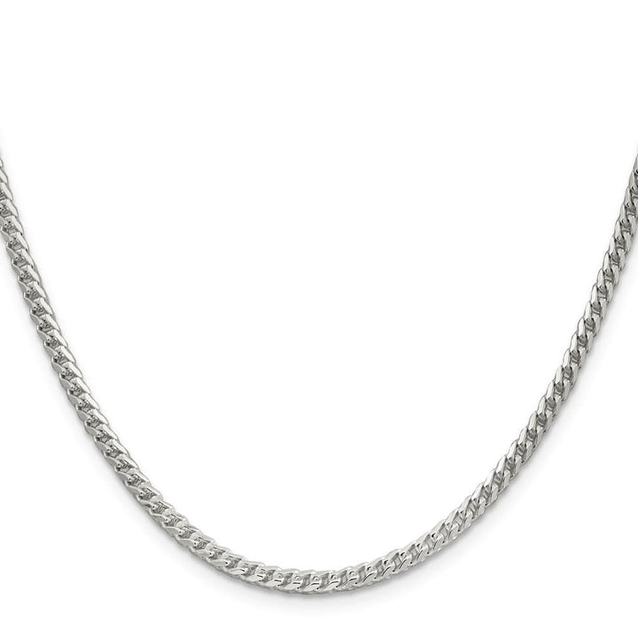 Sterling Silver 3mm D.C. Square Franco Chain