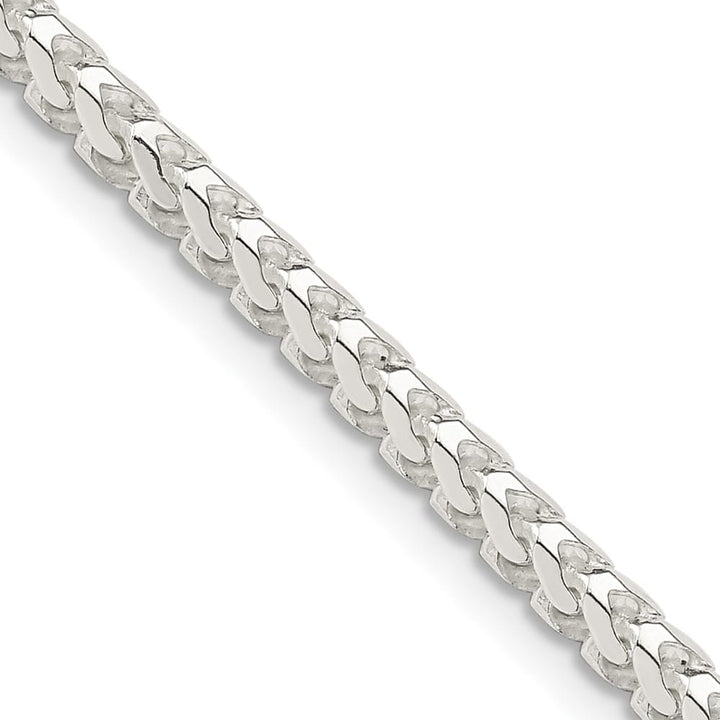 Sterling Silver 3mm D.C. Square Franco Chain