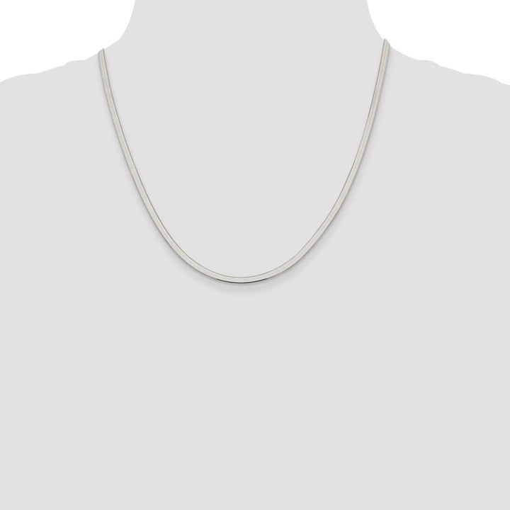 Sterling Silver 3mm Magic Herringbone Chain Size 20