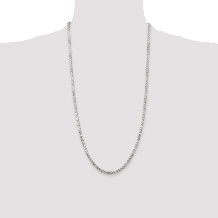 Sterling Silver 3mm Round Spiga Chain