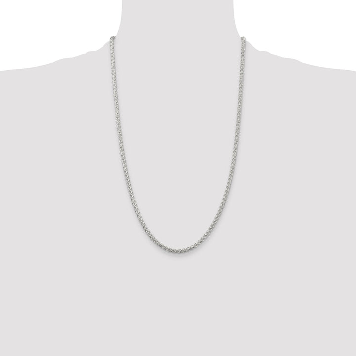 Sterling Silver 3mm Round Spiga Chain