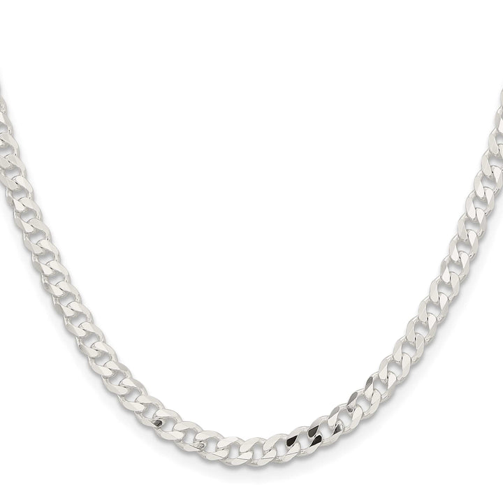 Sterling Silver 4.5mm Curb Chain