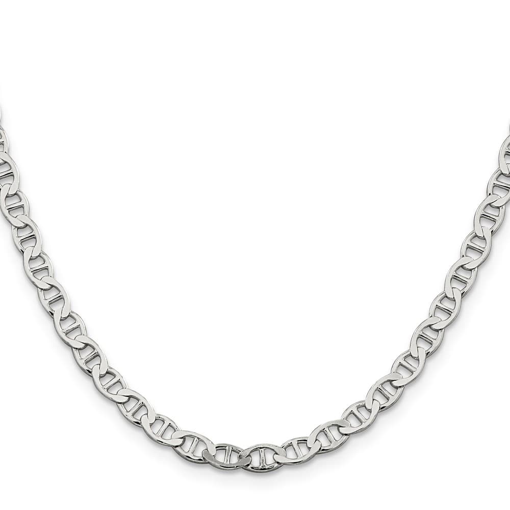 Sterling Silver 4.75mm Flat Anchor Chain