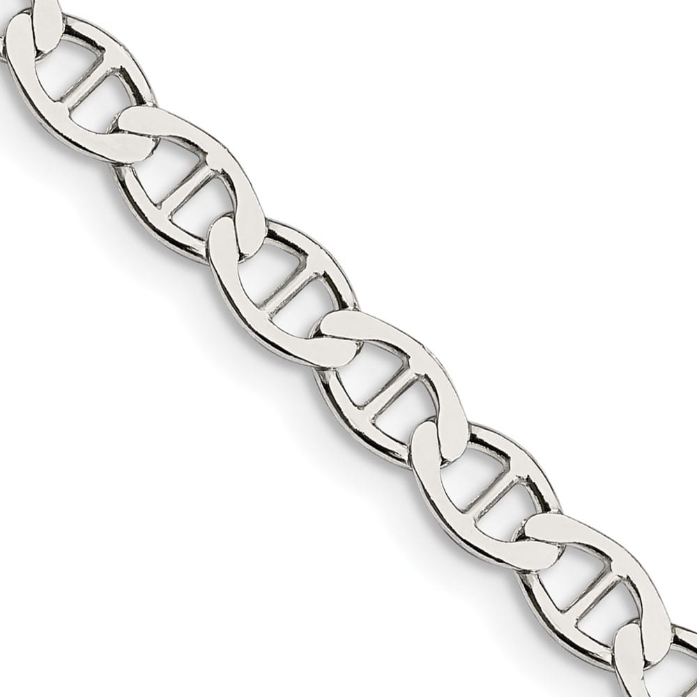 Sterling Silver 4.75mm Flat Anchor Chain