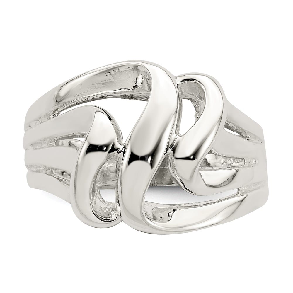 Sterling Silver 4 mm Fancy Ring