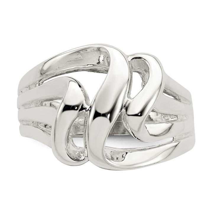 Sterling Silver 4 mm Fancy Ring
