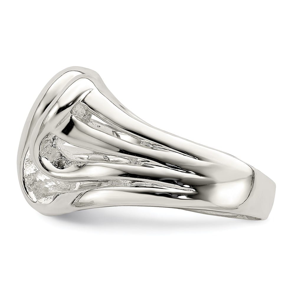 Sterling Silver 4 mm Fancy Ring