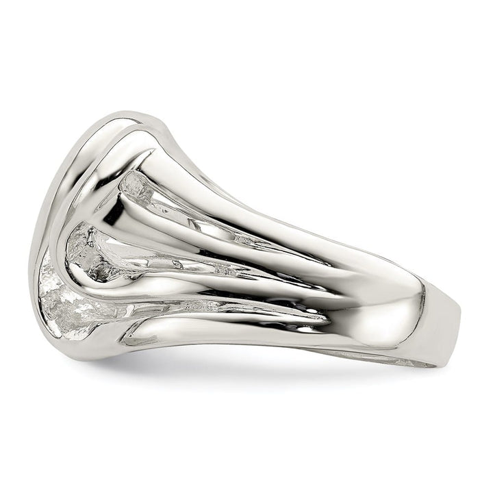 Sterling Silver 4 mm Fancy Ring