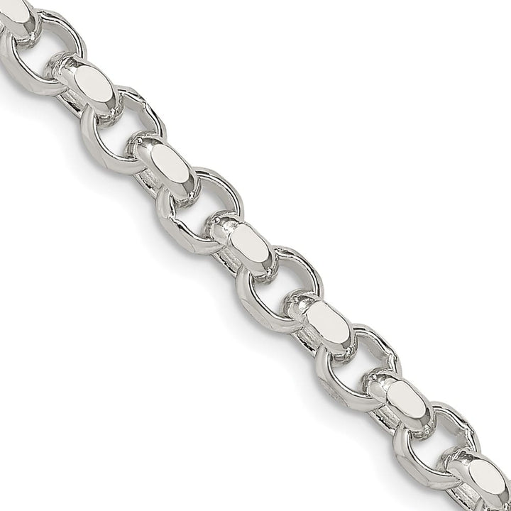Sterling Silver 4mm D.C. Rolo Chain