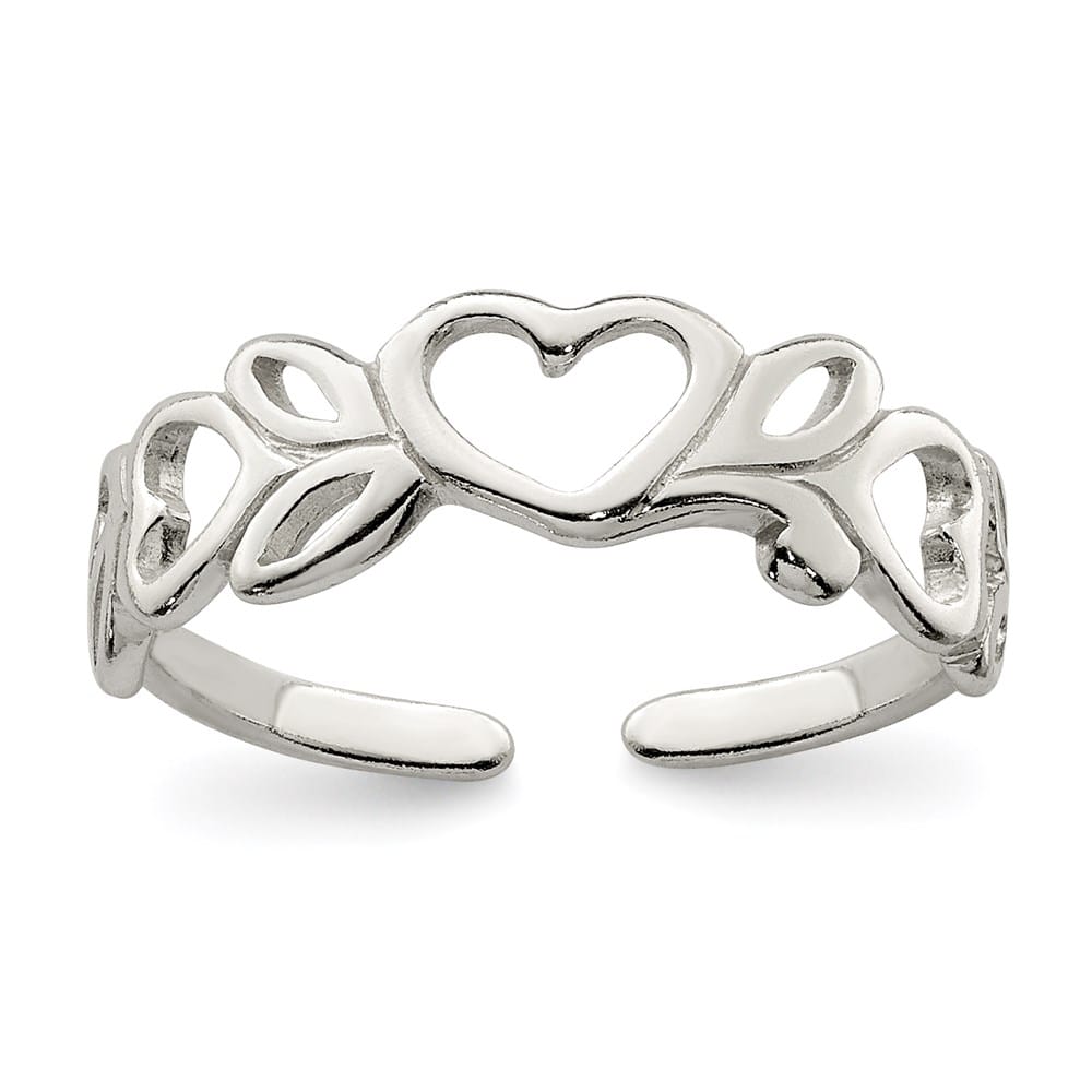 Sterling Silver 5 mm Toe Ring, 1.26 g