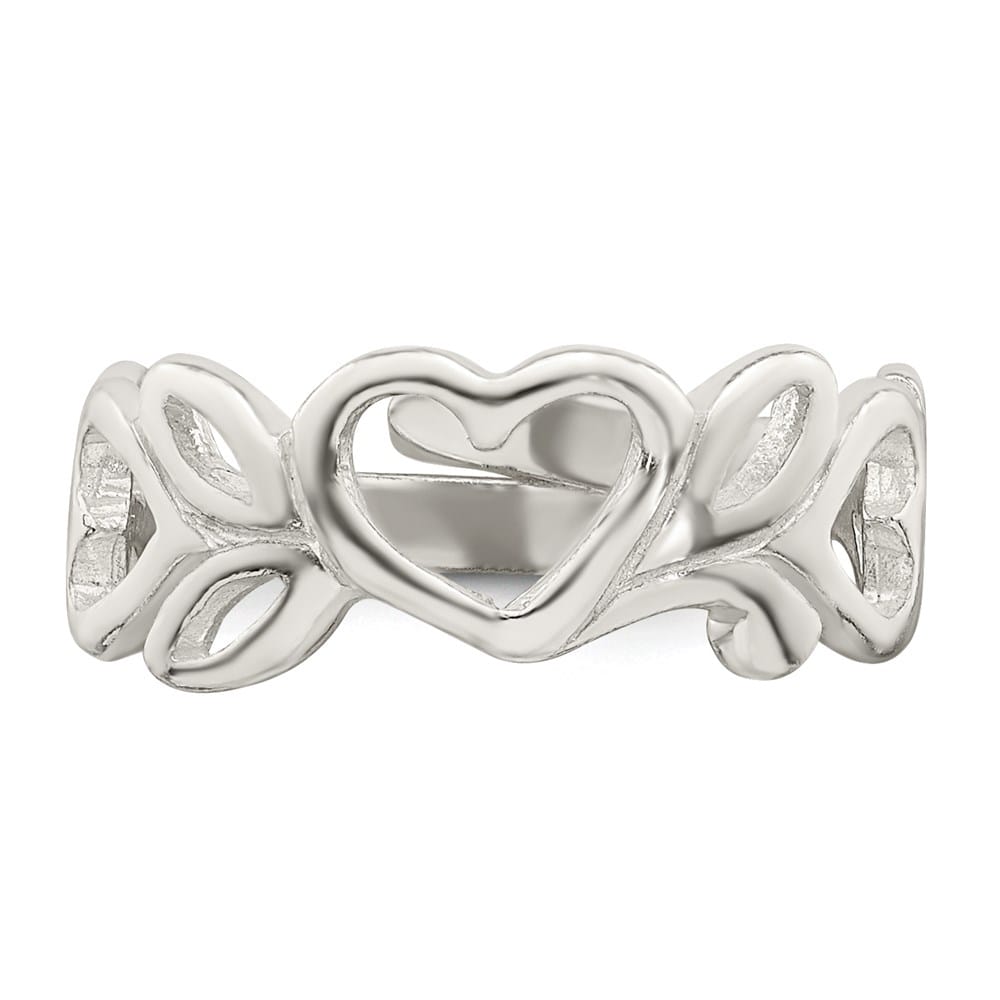 Sterling Silver 5 mm Toe Ring, 1.26 g