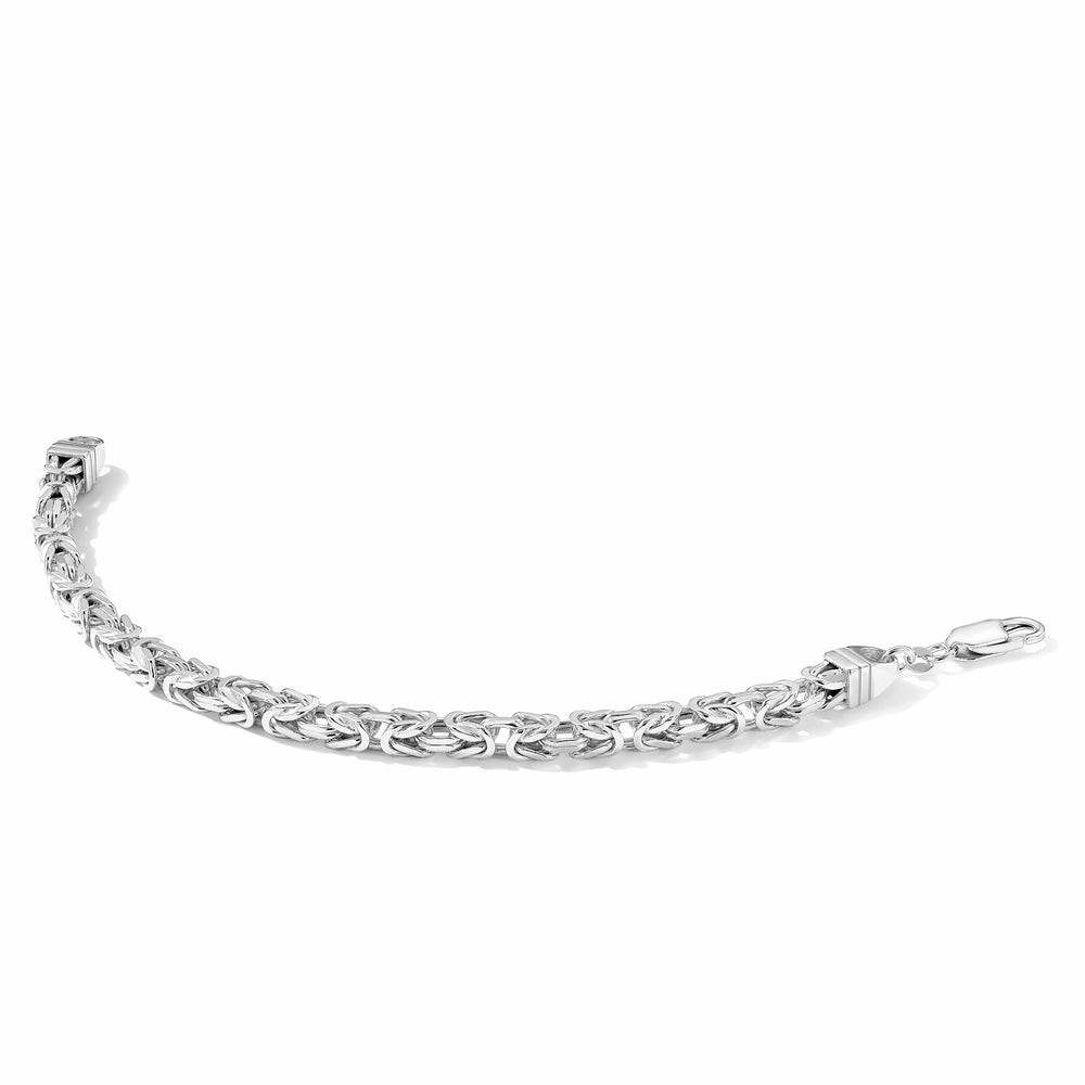 Sterling Silver 5mm Byzantine Bracelet