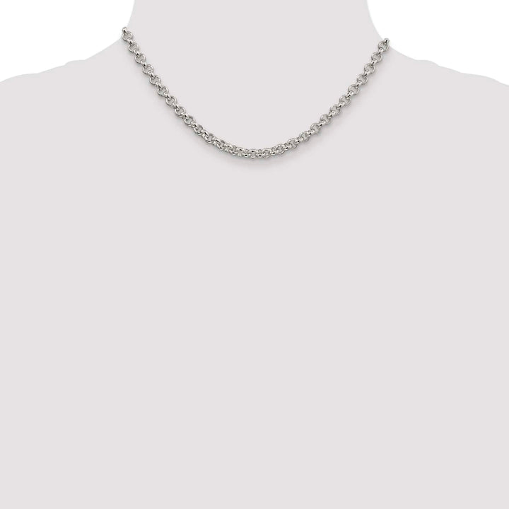 Sterling Silver 5mm Rolo Chain