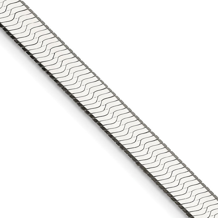 Sterling Silver 7.3mm Magic Herringbone Chain