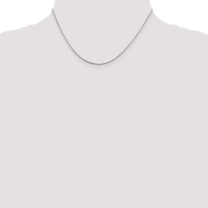 Sterling Silver .8mm Round Snake Chain