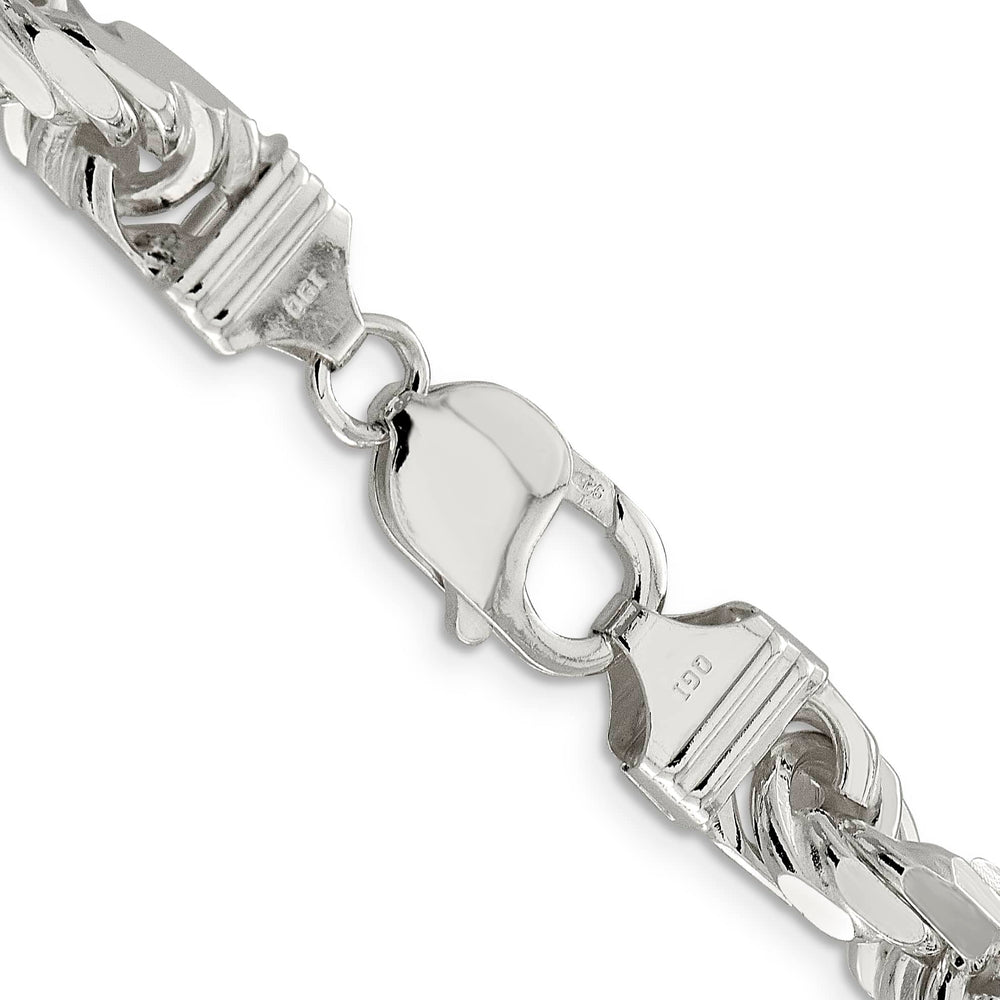 Sterling Silver 9.0mm D.C. Rope Chain