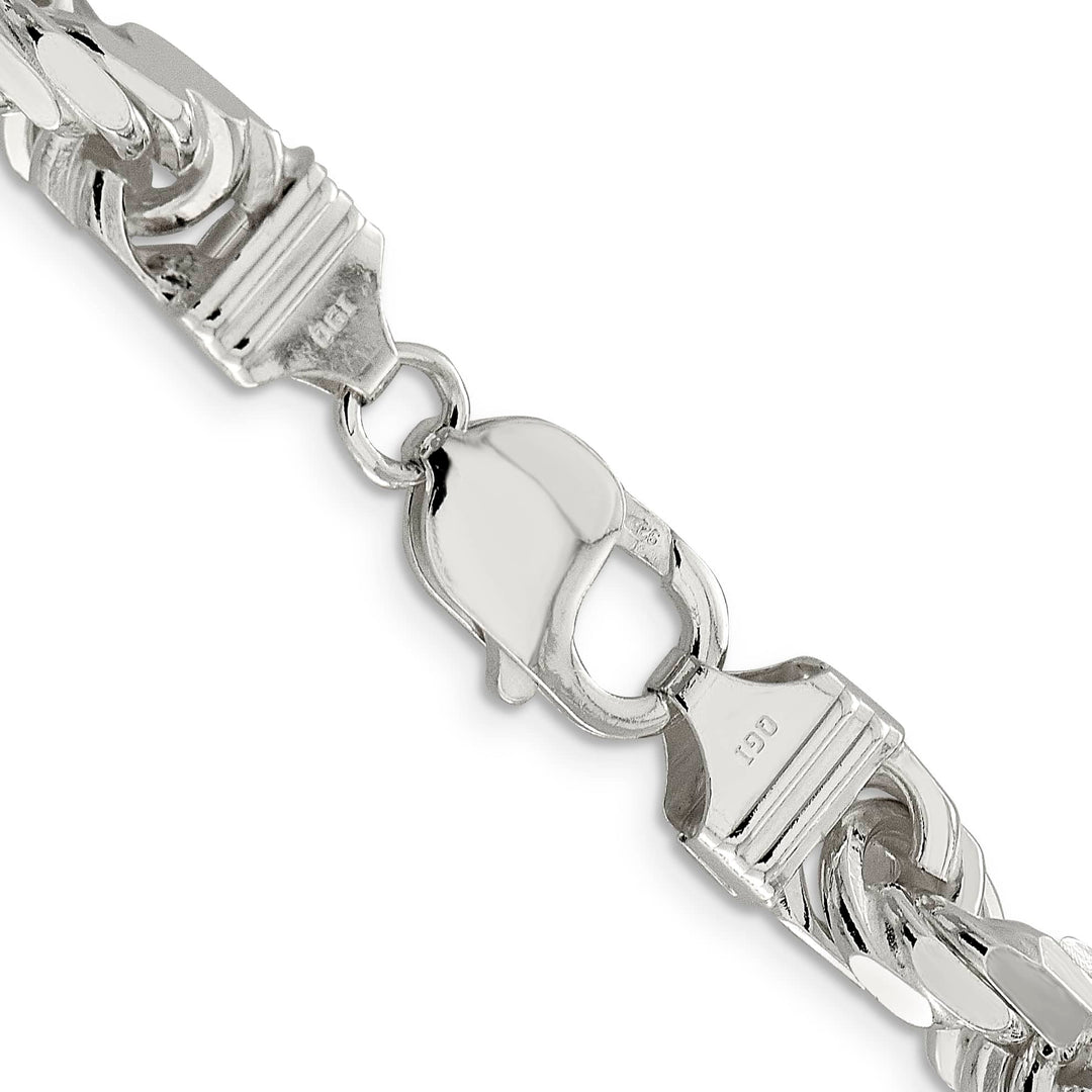 Sterling Silver 9.0mm D.C. Rope Chain