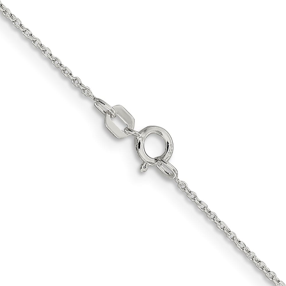 Sterling Silver .95mm D.C. Forzantine Cable Chain