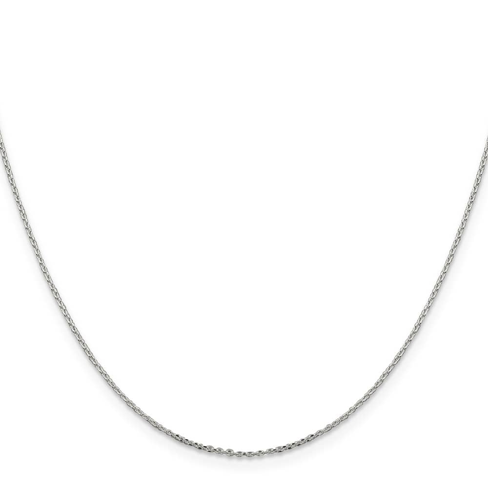 Sterling Silver .95mm D.C. Forzantine Cable Chain