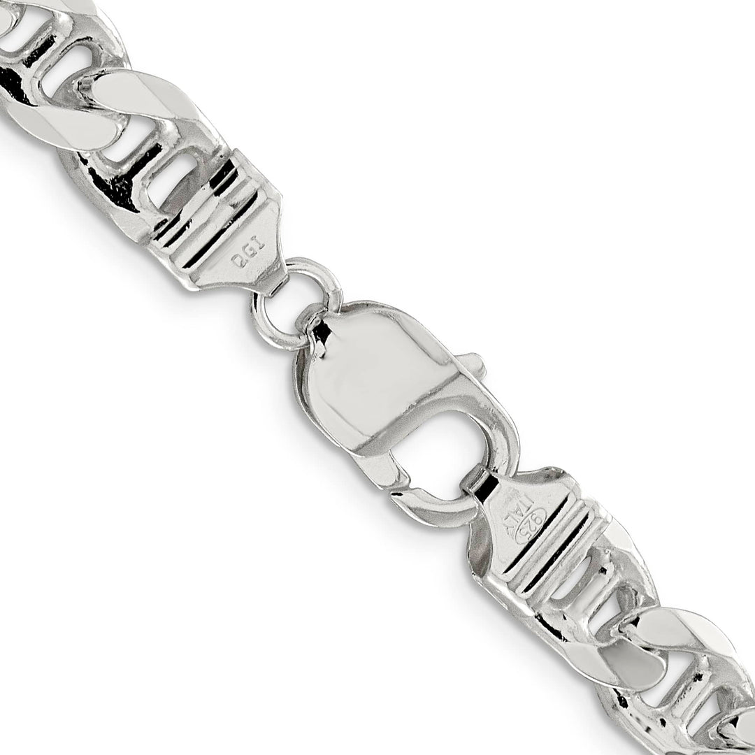 Sterling Silver 9mm D.C. Flat Anchor Curb Chain