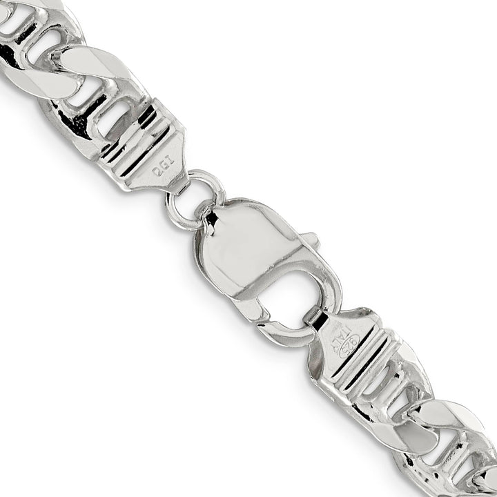Sterling Silver 9mm D.C. Flat Anchor Curb Chain