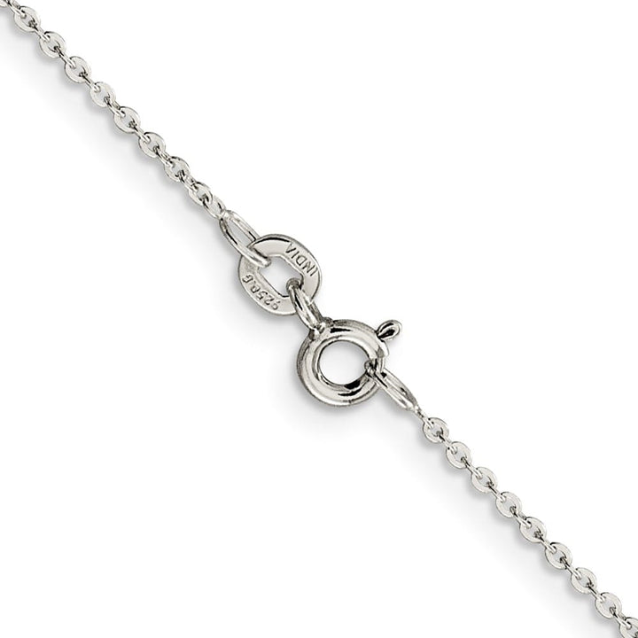 Sterling Silver .9mm Flat Link Cable Chain